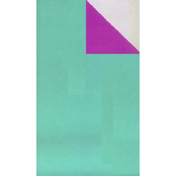  Geschenkpapier; 50 cm x 250 m / 70 cm x 250 m; bicolor, zweiseitig farbig; türkis-purple; 70128; Geschenkpapier, glatt; Secare-Rolle 