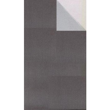  Geschenkpapier; 50 cm x 250 m / 70 cm x 250 m; bicolor, zweiseitig farbig; grau-silber; 90109; Geschenkpapier, glatt; Secare-Rolle 