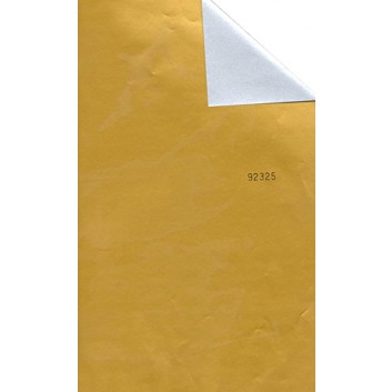  Geschenkpapier; 50 cm x 250 m / 70 cm x 250 m; bicolor, zweiseitig farbig; gold-silber; 92325; Geschenkpapier, glatt; Secare-Rolle 