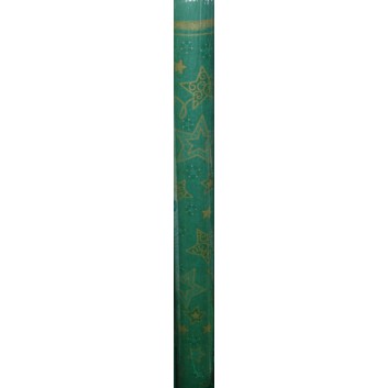  Duni Weihnachts-Tischtuch-Rolle; 120 cm x 5 m; Swirling Stars; grün; Dunicel (Vlies) 
