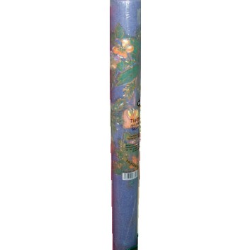  Weihnachts-Tischtuch-Rolle; 120 cm x 5 m; Adventskerzen; blau; Dunicel (Vlies); Breite x Länge 
