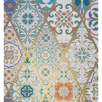  Geschenkkarton; 280 x 195 x 130, Deckelhöhe: 35 mm; Alhambra; Rechteck, hoch; Vollpappe, kaschiert; innen weiß 