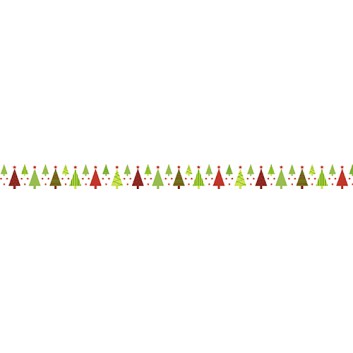  Ursus Weihnachts-Klebeband; 15 mm x 10 m; Weihnachtsbaum; Lösungsmittel- und Säurefrei; 5905 00 63; Reispapier 