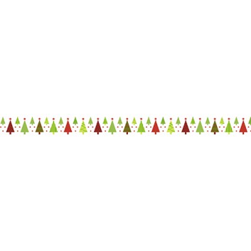  Ursus Weihnachts-Klebeband; 15 mm x 10 m; Weihnachtsbaum; Lösungsmittel- und Säurefrei; 5905 00 63; Reispapier 