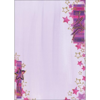  Sigel Weihnachts-Briefpapier; DIN A4; verschiedene Motive; Feinpapier; 90 g/qm 
