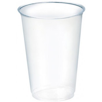  Becher Bio-PLA; 200 / 300 / 400 / 500 ml; klar; PLA (=Polymilchsäure); 200 ml / 300 ml / 400 ml / 500 ml; bis max + 40°C; verschiedene Deckel 