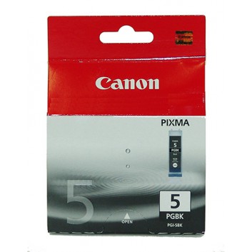  Canon Original Tintenpatrone; PGI-5BK; schwarz; schwarz 