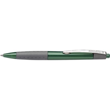  Schneider Loox Druckkugelschreiber; grün-grau; grün; M (mittel); Softgripzone; Metallclip; Express 775 M (! #75 passt nicht) 