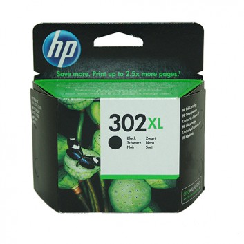  HP Original Tintenpatrone; #302XL; F6U68AE; schwarz; 480 Seiten; geeignet für DeskJet 1110, 2130, 3630 