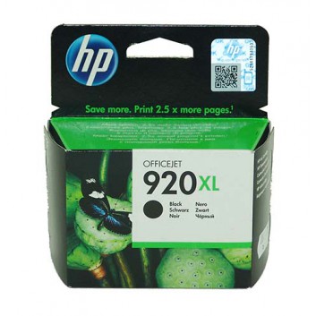 HP Original Tintenpatrone; HP920XL; CD975AE=#920XL; schwarz; 32 ml; 1200 Seiten; geeignet für Officejet 6000, 6500 