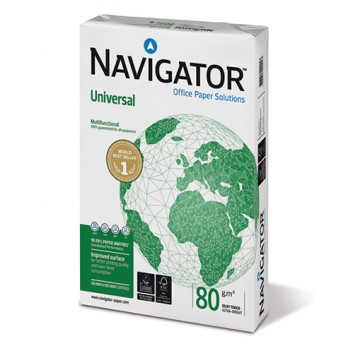  Navigator Multifunktionspapier Navigator Universal; hochweiß; DIN A3; 80 g/qm; ungestrichen; Inkjet - und Laserdrucker 