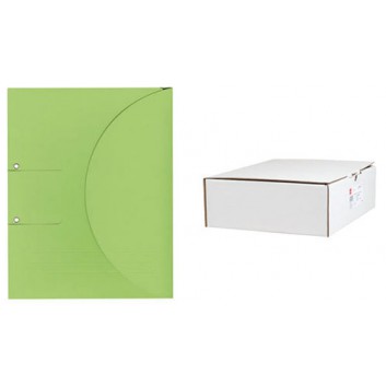  ELCO Ordo collecto - Ordner-Ablagemappen; intesiv grün; für DIN A4 - 231 x 313 mm; FSC-Karton 315 g/qm; mit 20 mm Seitenfalte; mit Klettverschluß 