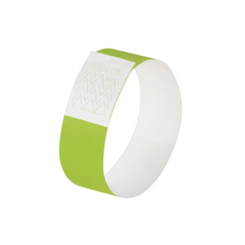 Sigel Identkontroller Armband 'supersoft'; neon grün; wasserbeständig;  inkl. Etiketten; Tyvek reißfest; 255 x 25 mm 