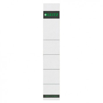  LEITZ Rückenschild zum Einstecken; 32 x 190 mm (kurz/schmal); grau; 160 g/qm Karton; zum Einstecken; nicht klebend; für LEITZ Ordner 1015 