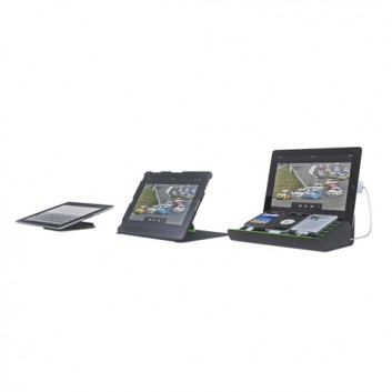  LEITZ Multi-Ladestation Mobilgeräte; 2 Farben; für iPad & Tablet PC; gleichzeitiges Laden von bis zu 4 Geräte 
