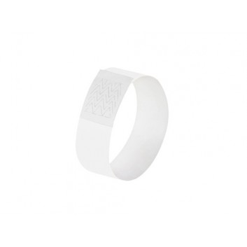  Sigel Identkontroller Armband 'supersoft'; weiß; wasserbeständig;  inkl. Etiketten; Tyvek reißfest; 255 x 25 mm 