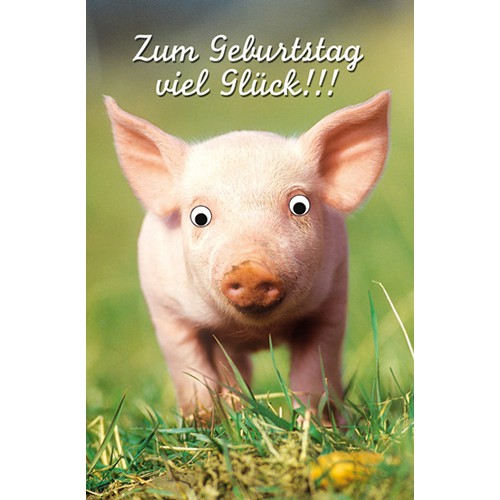 Glückwunschkarte, Zum Geburtstag